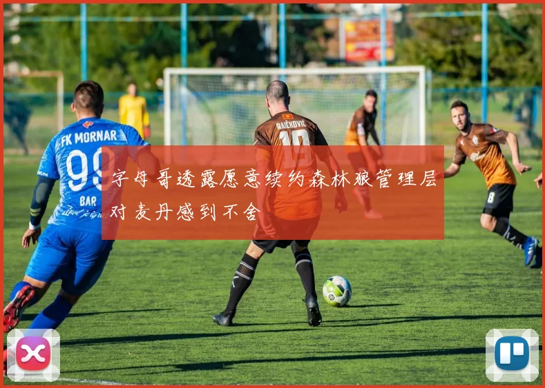 字母哥透露愿意续约森林狼管理层对麦丹感到不舍